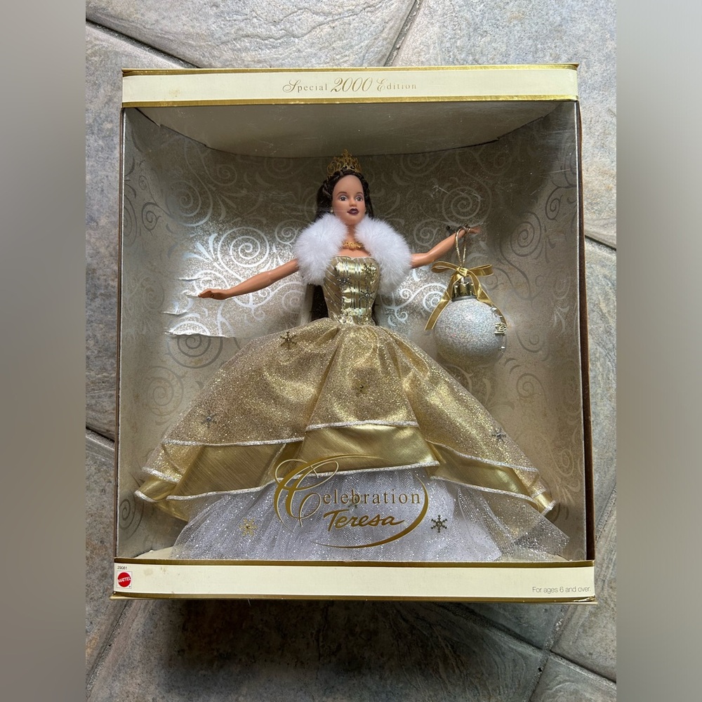 2000 Holiday Celebration Teresa Barbie Doll